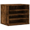 Bureau organiser 36x26x29,5 cm bewerkt hout gerookt eikenkleur