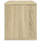 Bureau organiser 36x26x29,5 cm bewerkt hout sonoma eikenkleurig