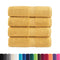 Washandjes 4 st 600 g/m 30x30 cm 100% katoen goudkleurig