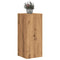 Plantenstandaards 2 st 30x30x70 cm hout artisanaal eiken