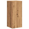 Plantenstandaards 2 st 30x30x70 cm hout artisanaal eiken