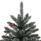 Kunstkerstboom met standaard 120 cm PVC groen