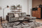 Tower living cambridge 2,5-al/ar + chaise r/l - adore 017 grey olive