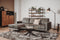 Tower living cambridge 2,5-al/ar + chaise r/l - adore 017 grey olive