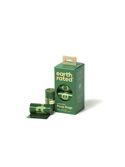EARTH RATED POEPZAKJES GEURLOOS 8X15 ST