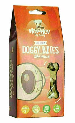 HOV-HOV PREMIUM DOGGY BITES GRAANVRIJ GARNAAL 100 GR