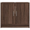 Wastafelkast 63x29x55 cm bewerkt hout bruin eikenkleurigig
