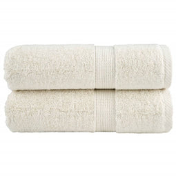Washandjes 2 st 600 g/m 30x30 cm 100% katoen crmekleurig