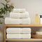 Washandjes 2 st 600 g/m 30x30 cm 100% katoen crmekleurig