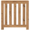 Radiatorombouw 78x20x82 cm bewerkt hout artisanaal eikenkleur