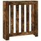 Radiatorombouw 78x20x82 cm bewerkt hout gerookt eikenkleurig