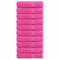 Badhanddoeken 10 st 600 g/m 70x140 cm 100% katoen roze