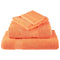 Handdoeken 10 st 600 g/m 100x200 cm 100% katoen oranje