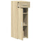 Dressoir 30x42,5x93 cm bewerkt hout sonoma eikenkleurig