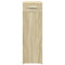 Dressoir 30x42,5x93 cm bewerkt hout sonoma eikenkleurig