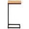 Bijzettafels 2 st 31,5x24,5x64,5 cm massief acaciahout