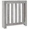 Radiatorombouw 78x20x82 cm bewerkt hout grijs sonoma eikenkleur