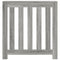 Radiatorombouw 78x20x82 cm bewerkt hout grijs sonoma eikenkleur
