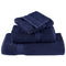 12-delige Handdoekenset 600 g/m 100% katoen marineblauw