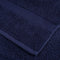 12-delige Handdoekenset 600 g/m 100% katoen marineblauw