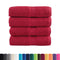 Washandjes 4 st 600 g/m 30x30 cm 100% katoen rood