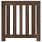 Radiatorombouw 78x20x82 cm bewerkt hout bruin eikenkleurig