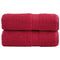 Washandjes 2 st 600 g/m 30x30 cm 100% katoen rood