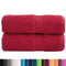 Washandjes 2 st 600 g/m 30x30 cm 100% katoen rood