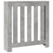 Radiatorombouw 78x20x82 cm bewerkt hout betongrijs