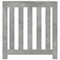 Radiatorombouw 78x20x82 cm bewerkt hout betongrijs