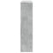 Radiatorombouw 175x20x82 cm bewerkt hout betongrijs