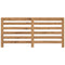 Radiatorombouw 175x20x82 cm bewerkt hout artisanaal eikenkleur