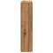 Radiatorombouw 175x20x82 cm bewerkt hout artisanaal eikenkleur