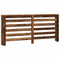 Radiatorombouw 175x20x82 cm bewerkt hout oud hout
