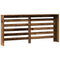 Radiatorombouw 175x20x82 cm bewerkt hout oud hout