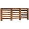 Radiatorombouw 205x21,5x83,5 cm bewerkt hout oud hout