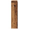 Radiatorombouw 205x21,5x83,5 cm bewerkt hout oud hout