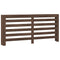 Radiatorombouw 175x20x82 cm bewerkt hout bruin eikenkleurig