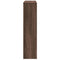 Radiatorombouw 175x20x82 cm bewerkt hout bruin eikenkleurig