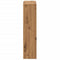 Radiatorombouw 205x21,5x83,5 cm bewerkt hout artisanaal eiken