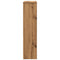 Radiatorombouw 104x20x82 cm bewerkt hout artisanaal eikenkleur