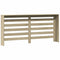 Radiatorombouw 175x20x82 cm bewerkt hout sonoma eikenkleurig