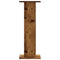 Speakerstandaards 2 st 30x30x80 cm bewerkt hout oud houtkleurig