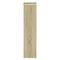 Radiatorombouw 205x21,5x83,5 cm bewerkt hout sonoma eikenkleur