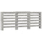 Radiatorombouw 205x21,5x83,5 cm bewerkt hout betongrijs
