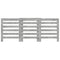 Radiatorombouw 205x21,5x83,5 cm bewerkt hout betongrijs