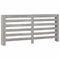 Radiatorombouw 175x20x82 cm bewerkt hout grijs sonoma eiken