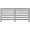 Radiatorombouw 175x20x82 cm bewerkt hout grijs sonoma eiken