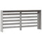 Radiatorombouw 175x20x82 cm bewerkt hout grijs sonoma eiken
