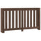 Radiatorombouw 149x20x82 cm bewerkt hout bruin eikenkleurig